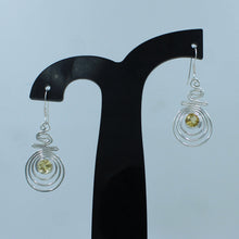 Black Onyx Sterling Silver Dangle Earrings