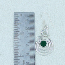 Black Onyx Sterling Silver Dangle Earrings