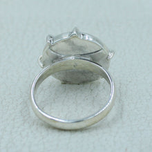 Scenic Agate Sterling Silver Ring