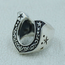 Silver Horseshoe Ring Gift Jewelry