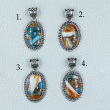 Spiny Oyster Turquoise Silver Jewelry