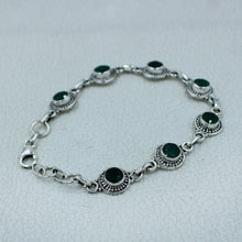 Carnelian Gemstone Silver Bracelets