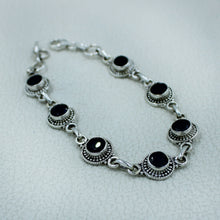 Carnelian Gemstone Silver Bracelets