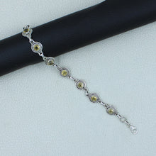 Carnelian Gemstone Silver Bracelets