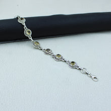 Carnelian Gemstone Silver Bracelets