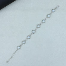 South Sea Pearl Sterling Silver Bracelets