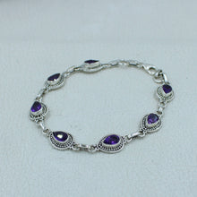 925 Sterling Silver Peridot Bracelets