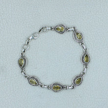 925 Sterling Silver Peridot Bracelets