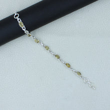 August Birthstone 925 Silver Peridot  Bracelets