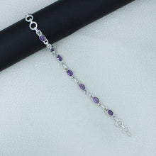 August Birthstone 925 Silver Peridot  Bracelets