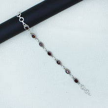 August Birthstone Peridot Sterling Silver Bracelets