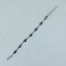 August Birthstone Peridot Sterling Silver Bracelets