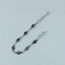 August Birthstone Peridot Sterling Silver Bracelets