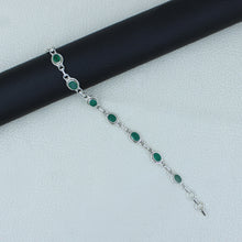 925 Sterling Silver Red Onyx Bracelets