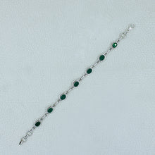 925 Sterling Silver Red Onyx Bracelets