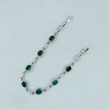 925 Sterling Silver Red Onyx Bracelets