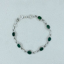 925 Sterling Silver Red Onyx Bracelets