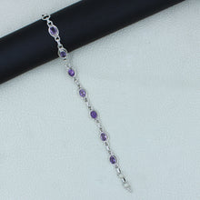 925 Sterling Silver Red Onyx Bracelets