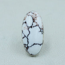 Wild Horse Jasper Sterling Silver Ring Size 9