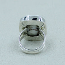 Wild Hoarse Jasper Silver Ring Size 7