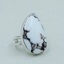 925 Silver Wild Horse Jasper Ring Size9