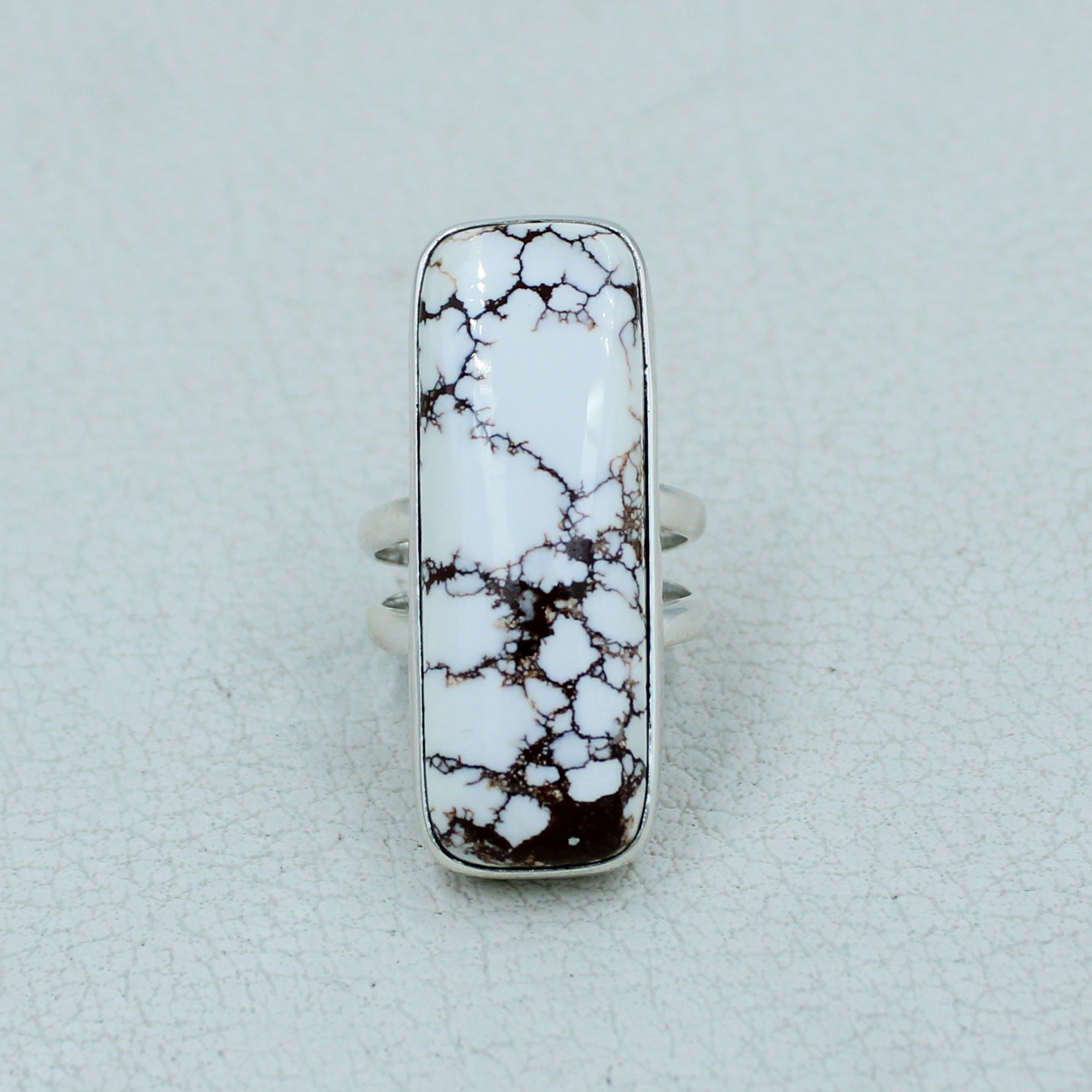 Wild Horse Jasper Sterling Silver Ring