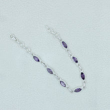 Marquise Black Onyx Sterling Silver Bracelets