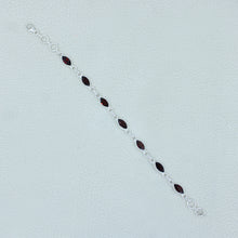 Marquise Black Onyx Sterling Silver Bracelets