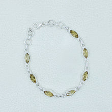 Marquise Black Onyx Sterling Silver Bracelets