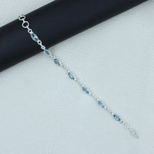 Marquise Black Onyx Sterling Silver Bracelets