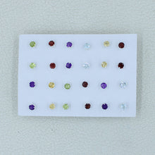 All Birthstone 4 MM Studs Earrings