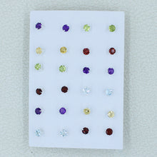 All Birthstone 4 MM Studs Earrings