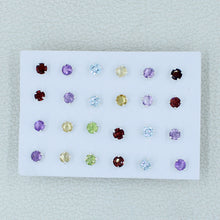 5 MM Studs Earrings Birthstone Jewelry