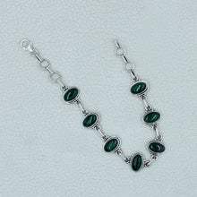 Malachite 925 Sterling Silver Bracelets