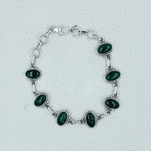 Malachite 925 Sterling Silver Bracelets