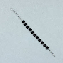 Black Onyx Sterling Silver Bracelets