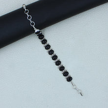 Black Onyx Sterling Silver Bracelets