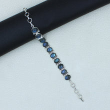 Labradorite Solid SterlBing Silver Bracelets