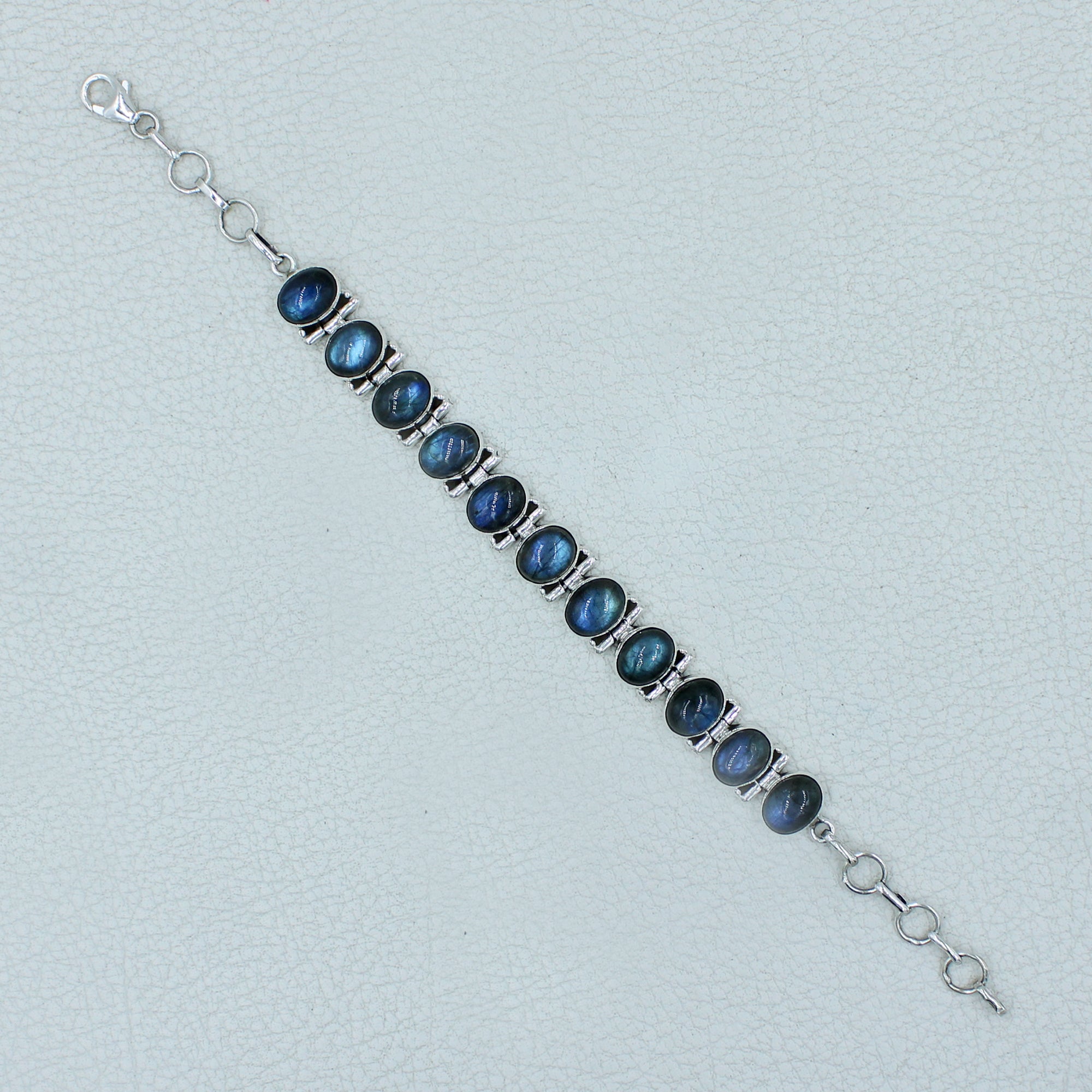 Labradorite Solid SterlBing Silver Bracelets