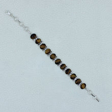 Tiger Eye Sterling Silver Bracelets