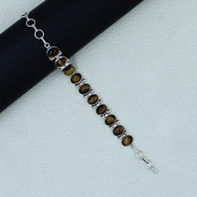 Tiger Eye Sterling Silver Bracelets