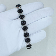 Black Onyx 925 Sterling Silver Bracelets