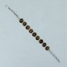 Tigers Eye Sterling Silver Bracelets