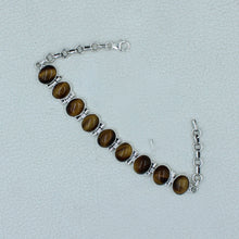 Tigers Eye Sterling Silver Bracelets