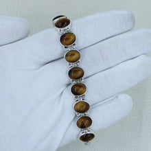 Tigers Eye Sterling Silver Bracelets