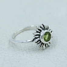 Handcrafted Amethyst Sunburst Ring