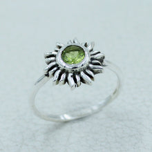 Handcrafted Amethyst Sunburst Ring