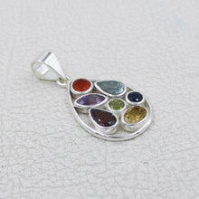 Seven Chakra Stone Designer Pendant