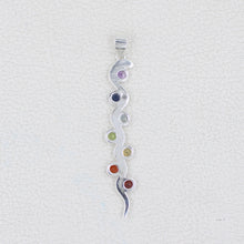 Healing Silver Pendant Gemstone Unisex Jewelry