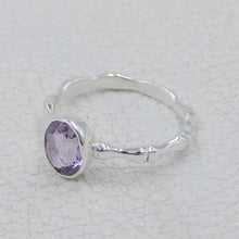 Amethyst Sterling Silver Ring